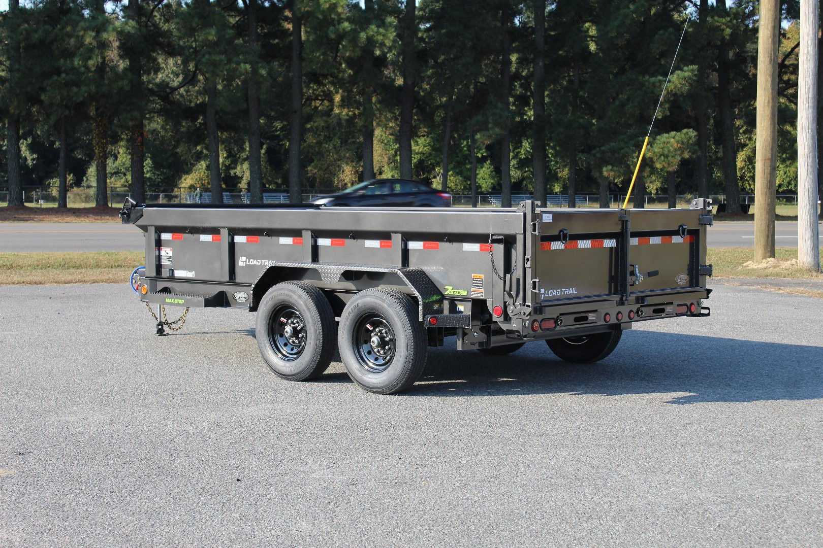 New 2025 Load Trail Low Pro 7X14 14K Dump Trailer