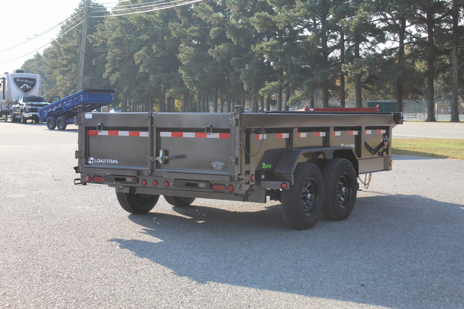 New 2025 Load Trail Low Pro 7X14 14K Dump Trailer