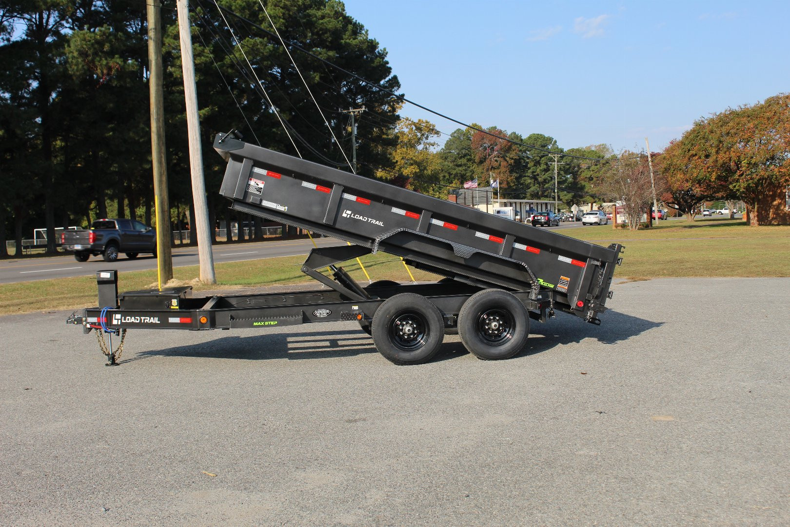 New 2025 Load Trail Low Pro 7X14 14K Dump Trailer