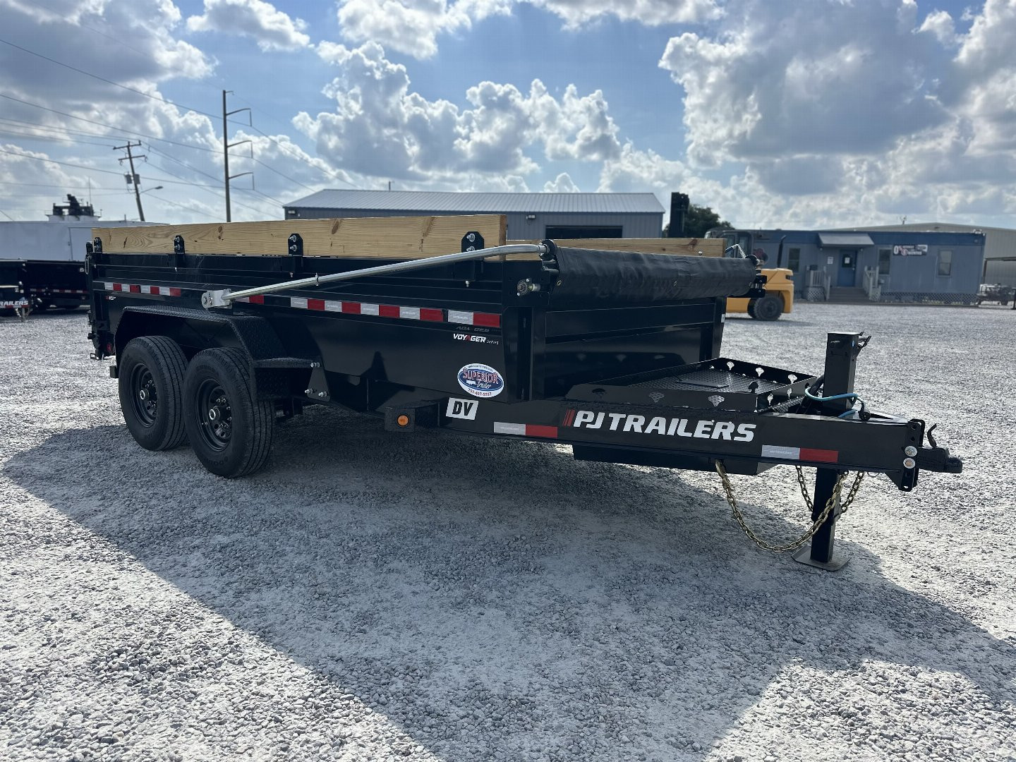 New 2025 PJ Trailers Voyager 7x14 14K Dump Trailer *plus an additional $500 Rebate*