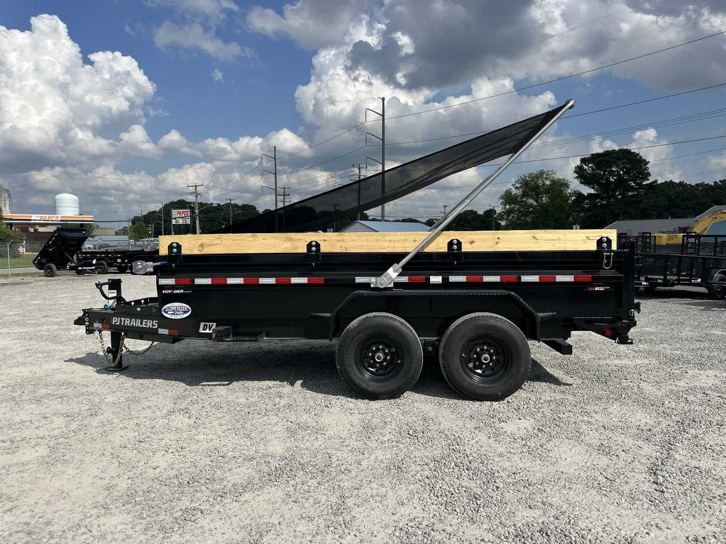 New 2025 PJ Trailers Voyager 7x14 14K Dump Trailer *plus an additional $500 Rebate*