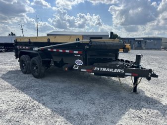 New 2025 PJ Trailers Voyager 7x14 14K Dump Trailer *plus an additional $500 Rebate*