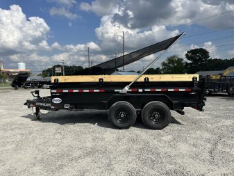 New 2025 PJ Trailers Voyager 7x14 14K Dump Trailer *plus an additional $500 Rebate*
