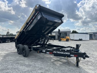 New 2025 PJ Trailers Voyager 7x14 14K Dump Trailer *plus an additional $500 Rebate*