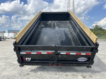 New 2025 PJ Trailers Voyager 7x14 14K Dump Trailer *plus an additional $500 Rebate*