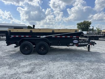 New 2025 PJ Trailers Voyager 7x14 14K Dump Trailer *plus an additional $500 Rebate*
