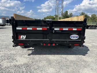 New 2025 PJ Trailers Voyager 7x14 14K Dump Trailer *plus an additional $500 Rebate*