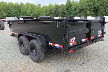 New 2025 PJ Trailers D7 7x14 14K Dump Trailer HOT ITEM WHILE SUPPLIES LAST