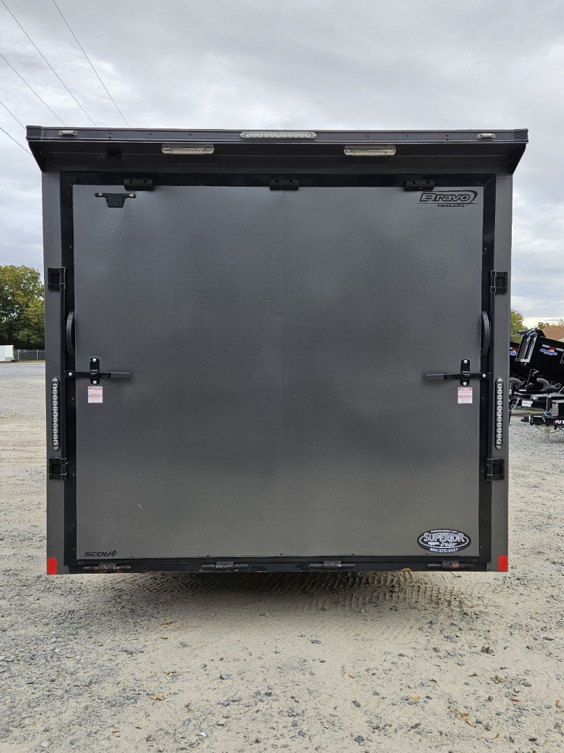 Used 2022 USED Bravo Scout 8.5x24 10K w/ Ramp Door