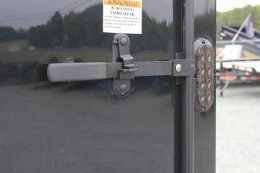 New 2024 CONTINENTAL CARGO 7X16 Black Out w/ Ramp Door & Rear Wing