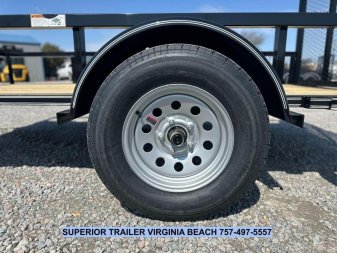 New 2025 TEXAS BRAGG TRAILERS 5x10LD w/ Gate Utility Trailer