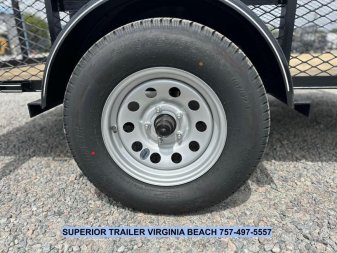 New 2025 TEXAS BRAGG TRAILERS 6x10LD w/ Gate and 2ft Expanded Sides Utility Trailer