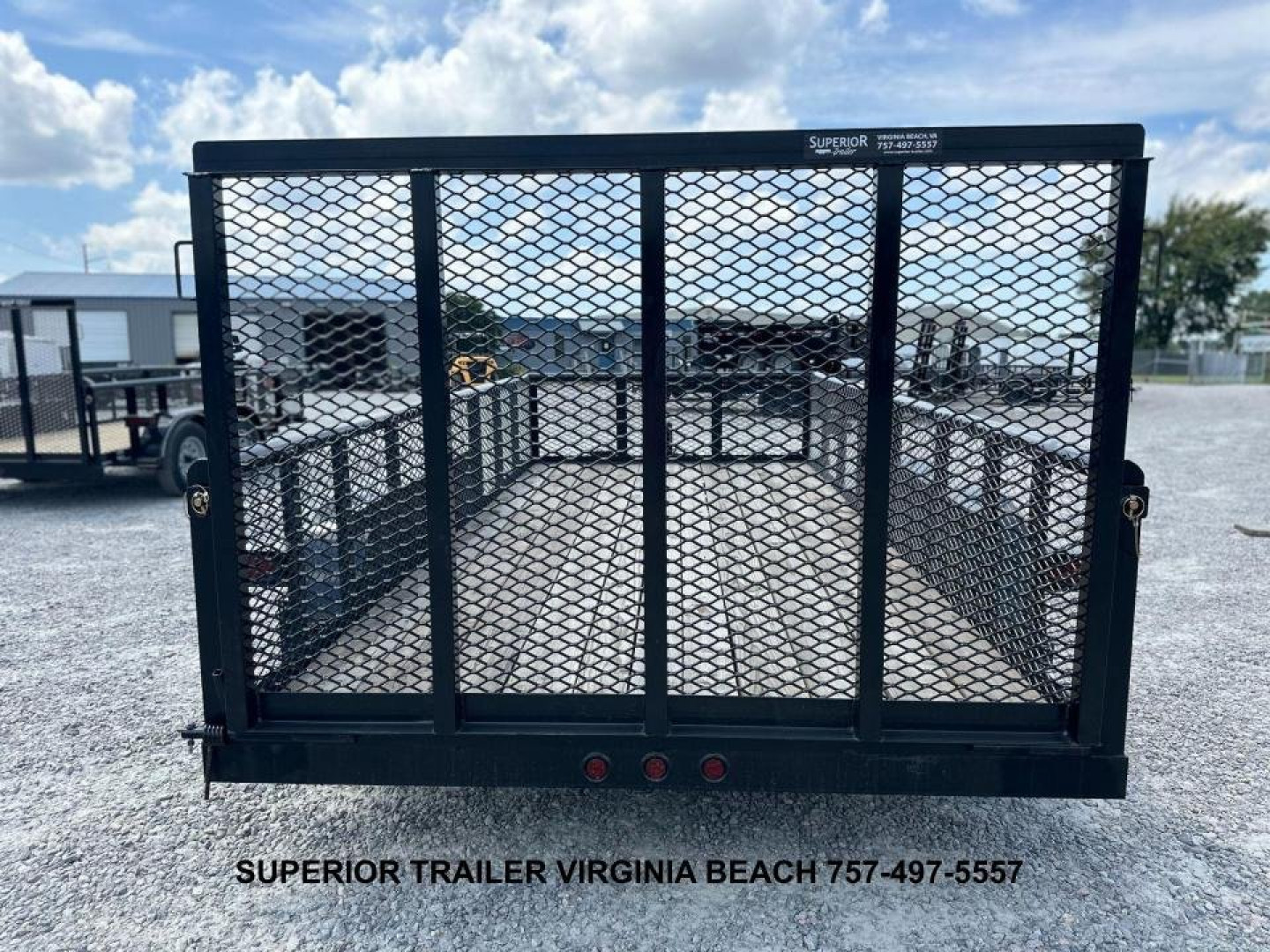 New 2025 TEXAS BRAGG TRAILERS 14P w/ 2ft Sides & Gate Utility Trailer