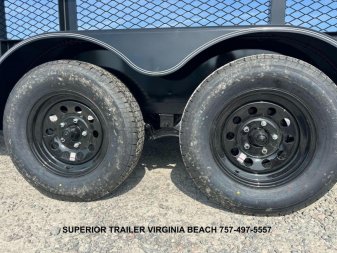 New 2025 TEXAS BRAGG TRAILERS 14P w/ 2ft Sides & Gate Utility Trailer