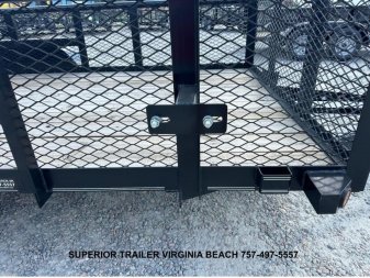 New 2025 TEXAS BRAGG TRAILERS 14P w/ 2ft Sides & Gate Utility Trailer