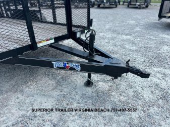 New 2025 TEXAS BRAGG TRAILERS 14P w/ 2ft Sides & Gate Utility Trailer