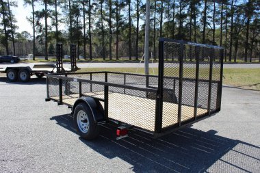 New 2025 TEXAS BRAGG TRAILERS 6x12LD w/ 2' Sides & Gate Utility Trailer
