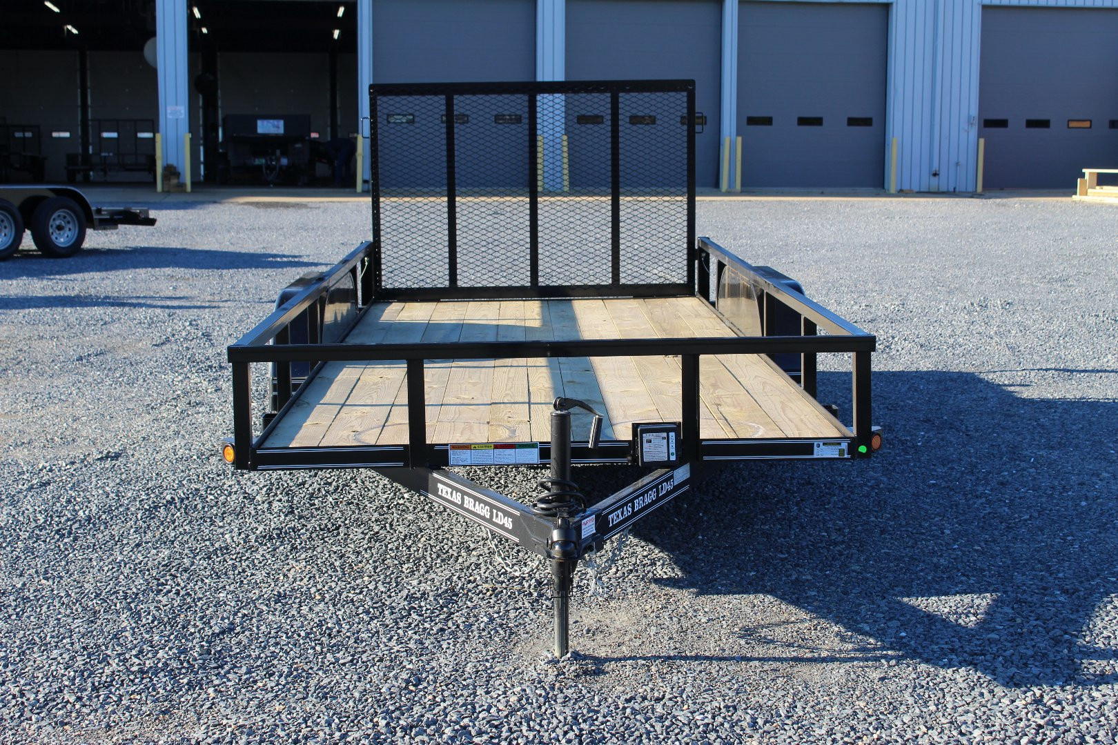 New 2025 TEXAS BRAGG TRAILERS 16LD w/ Gate Utility Trailer