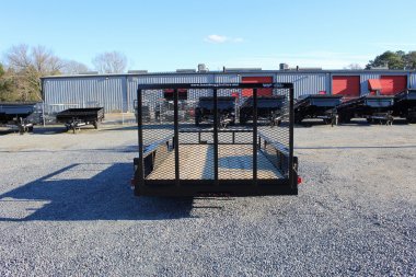 New 2025 TEXAS BRAGG TRAILERS 16LD w/ Gate Utility Trailer