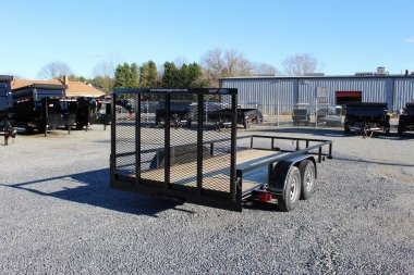 New 2025 TEXAS BRAGG TRAILERS 16LD w/ Gate Utility Trailer