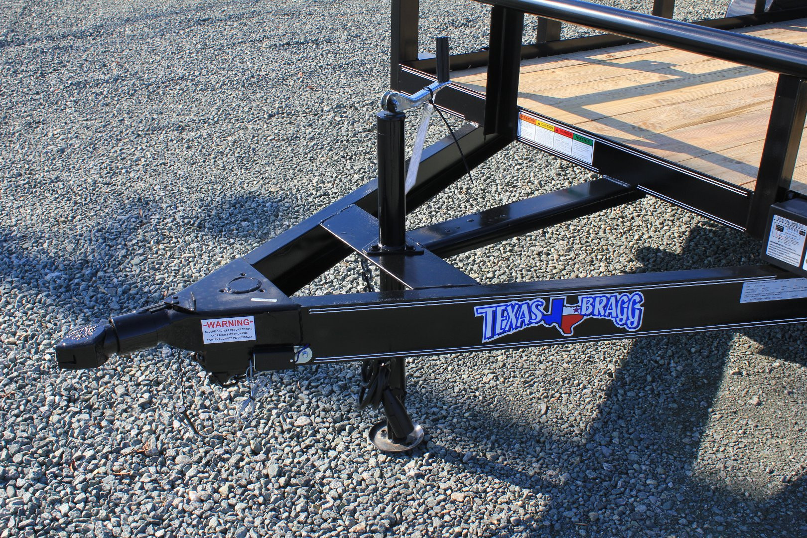 New 2025 Texas Bragg 16P Utility Trailer w/ Gate