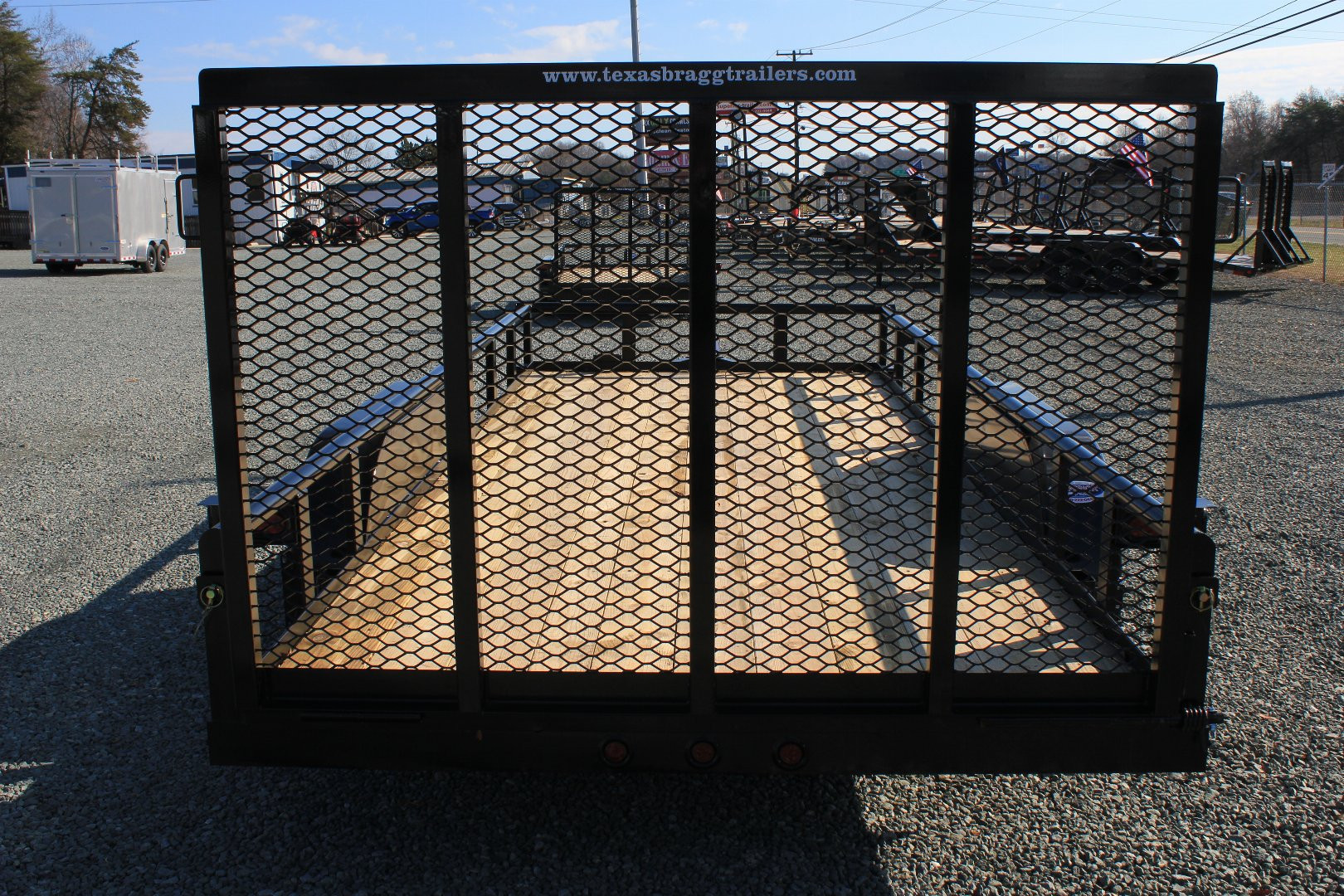 New 2025 Texas Bragg 16P Utility Trailer w/ Gate