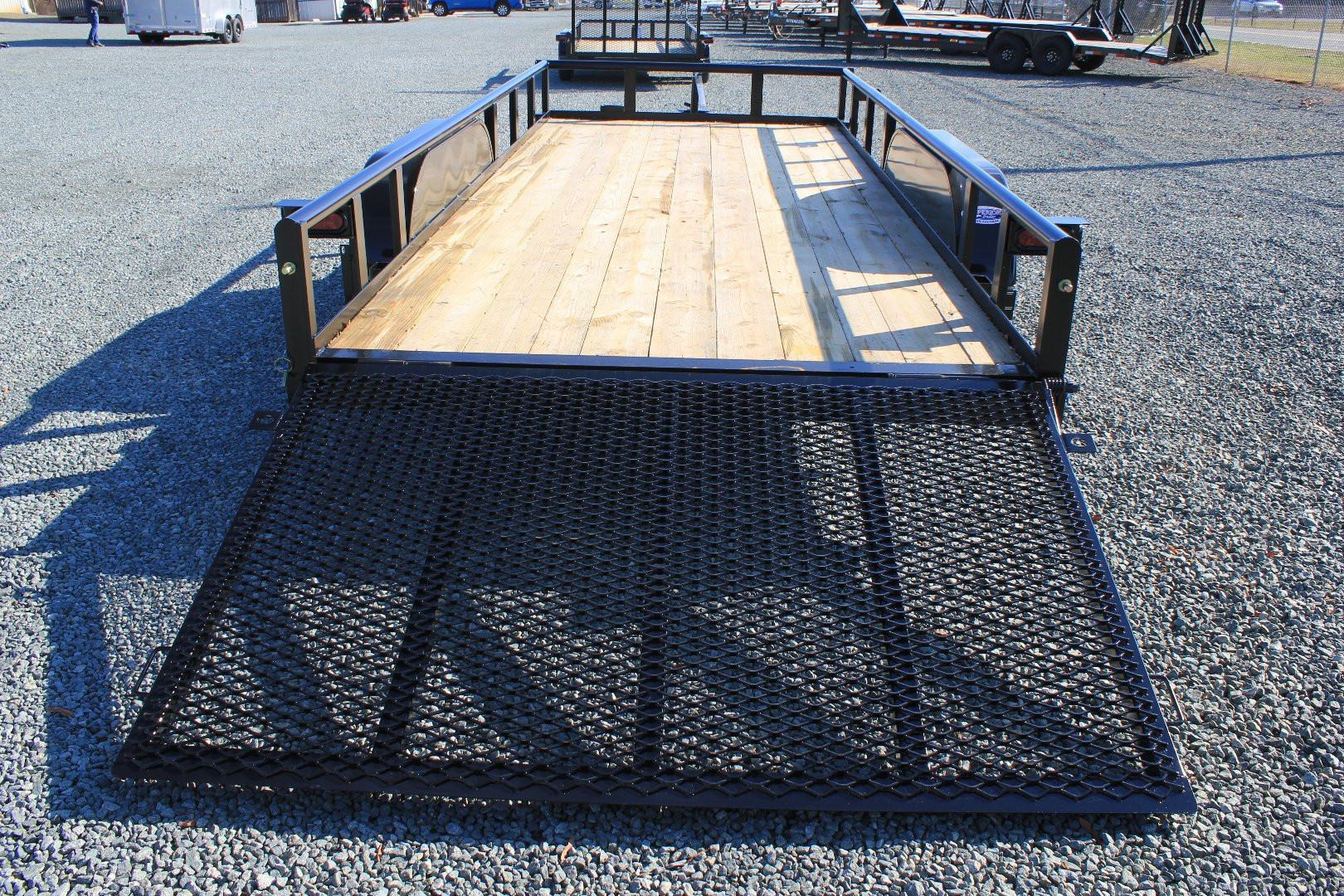 New 2025 Texas Bragg 16P Utility Trailer w/ Gate