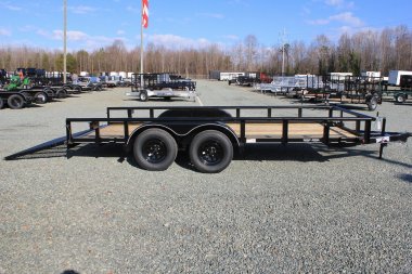 New 2025 Texas Bragg 16P Utility Trailer w/ Gate