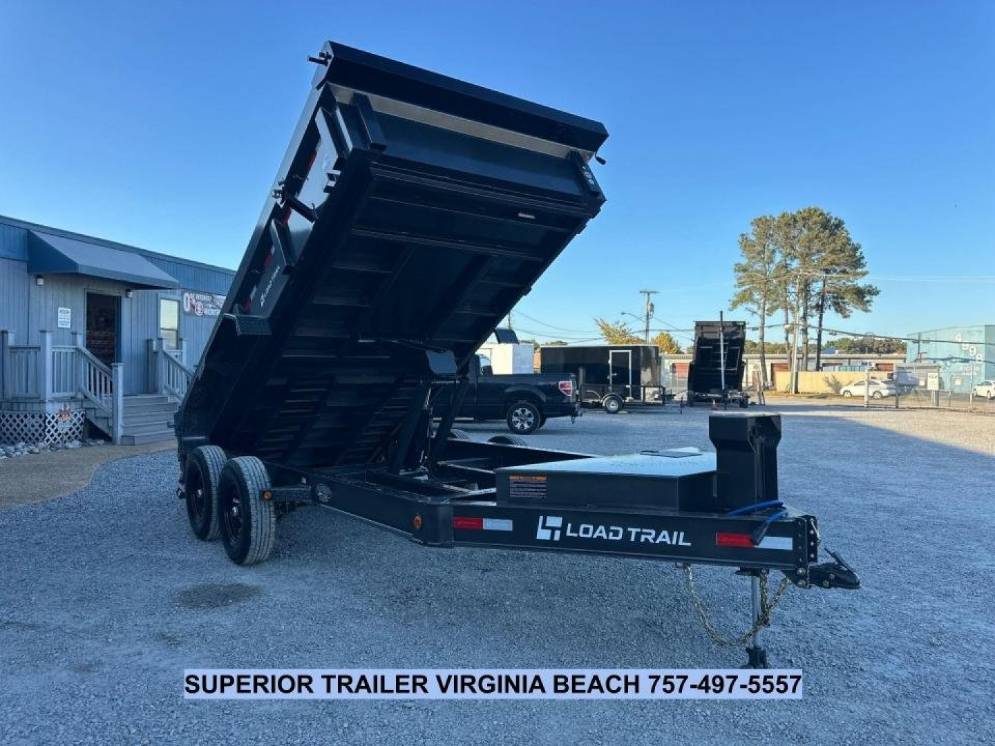 New 2025 Load Trail Low Pro 7X14 14K Dump Trailer