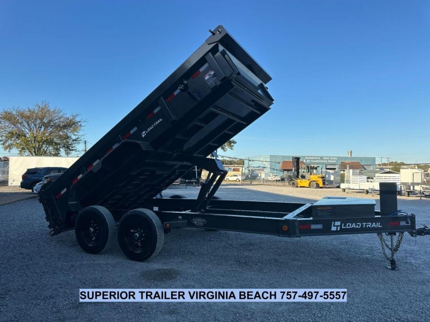 New 2025 Load Trail Low Pro 7X14 14K Dump Trailer