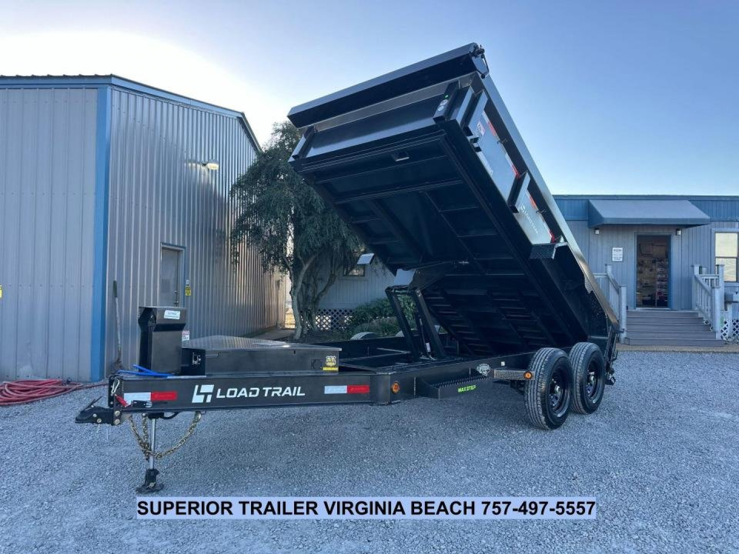 New 2025 Load Trail Low Pro 7X14 14K Dump Trailer