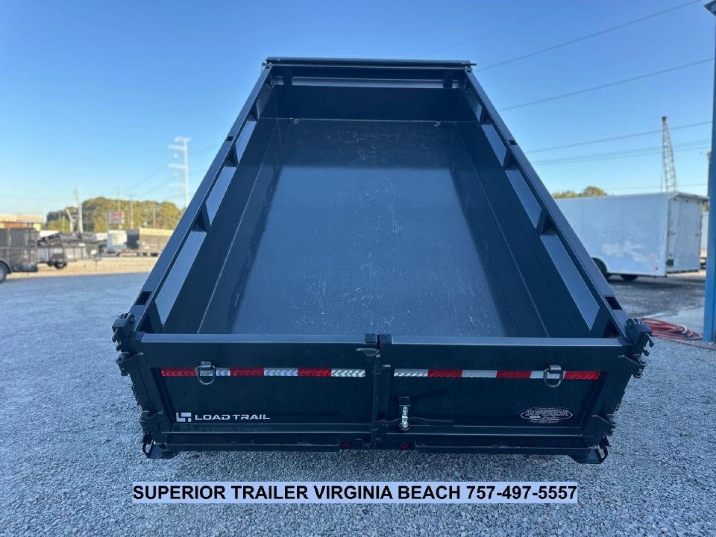New 2025 Load Trail Low Pro 7X14 14K Dump Trailer