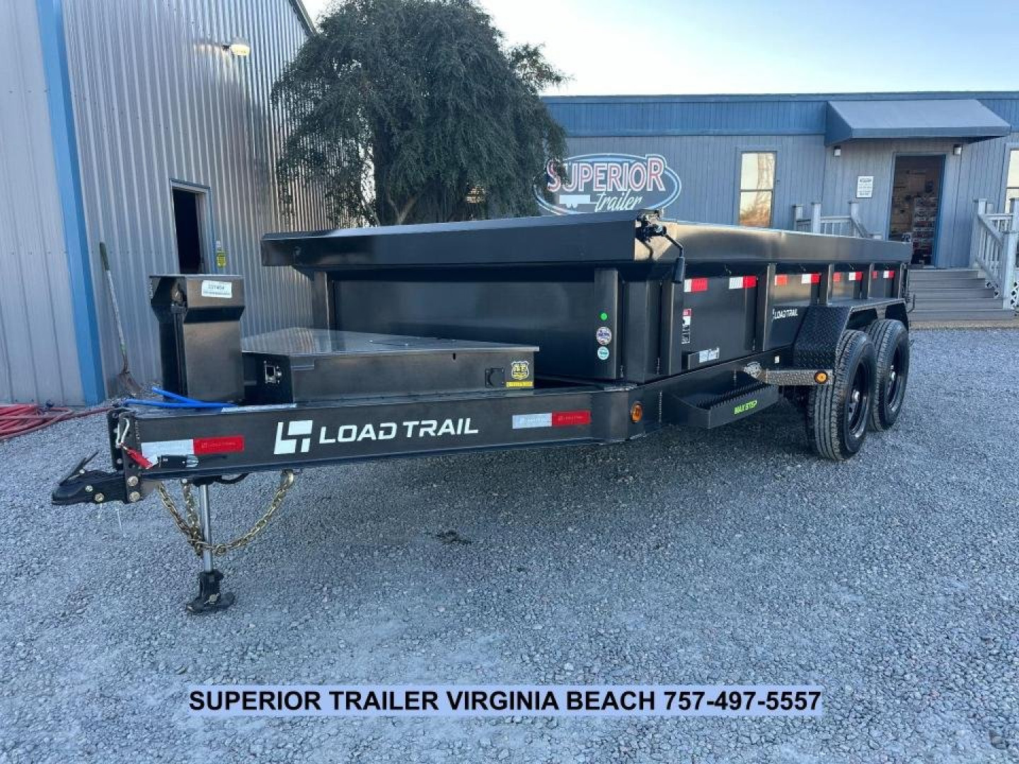 New 2025 Load Trail Low Pro 7X14 14K Dump Trailer