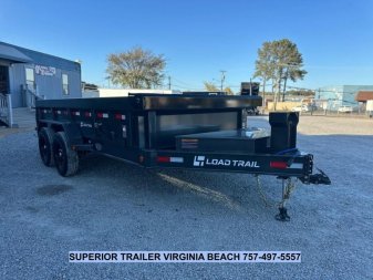 New 2025 Load Trail Low Pro 7X14 14K Dump Trailer