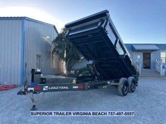 New 2025 Load Trail Low Pro 7X14 14K Dump Trailer
