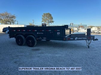 New 2025 Load Trail Low Pro 7X14 14K Dump Trailer