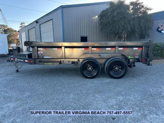 New 2025 Load Trail Low Pro 7X14 14K Dump Trailer