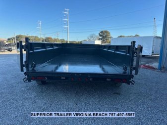 New 2025 Load Trail Low Pro 7X14 14K Dump Trailer