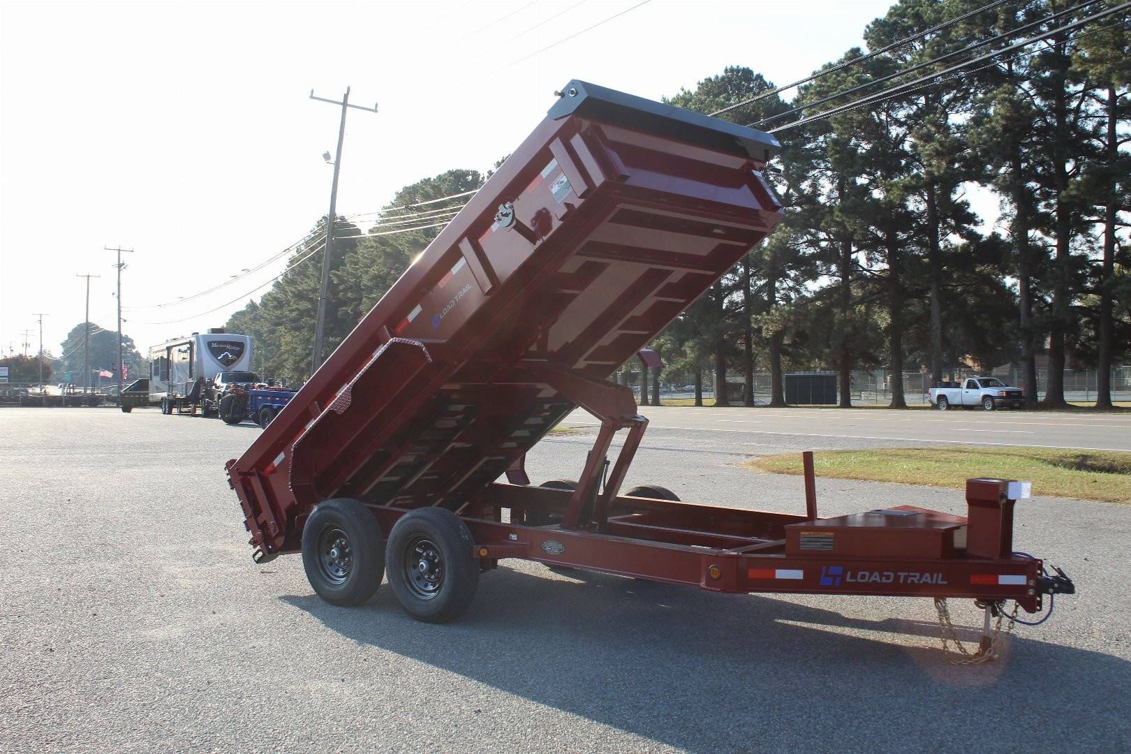 New 2025 Load Trail Low Pro 7X14 14K Dump Trailer