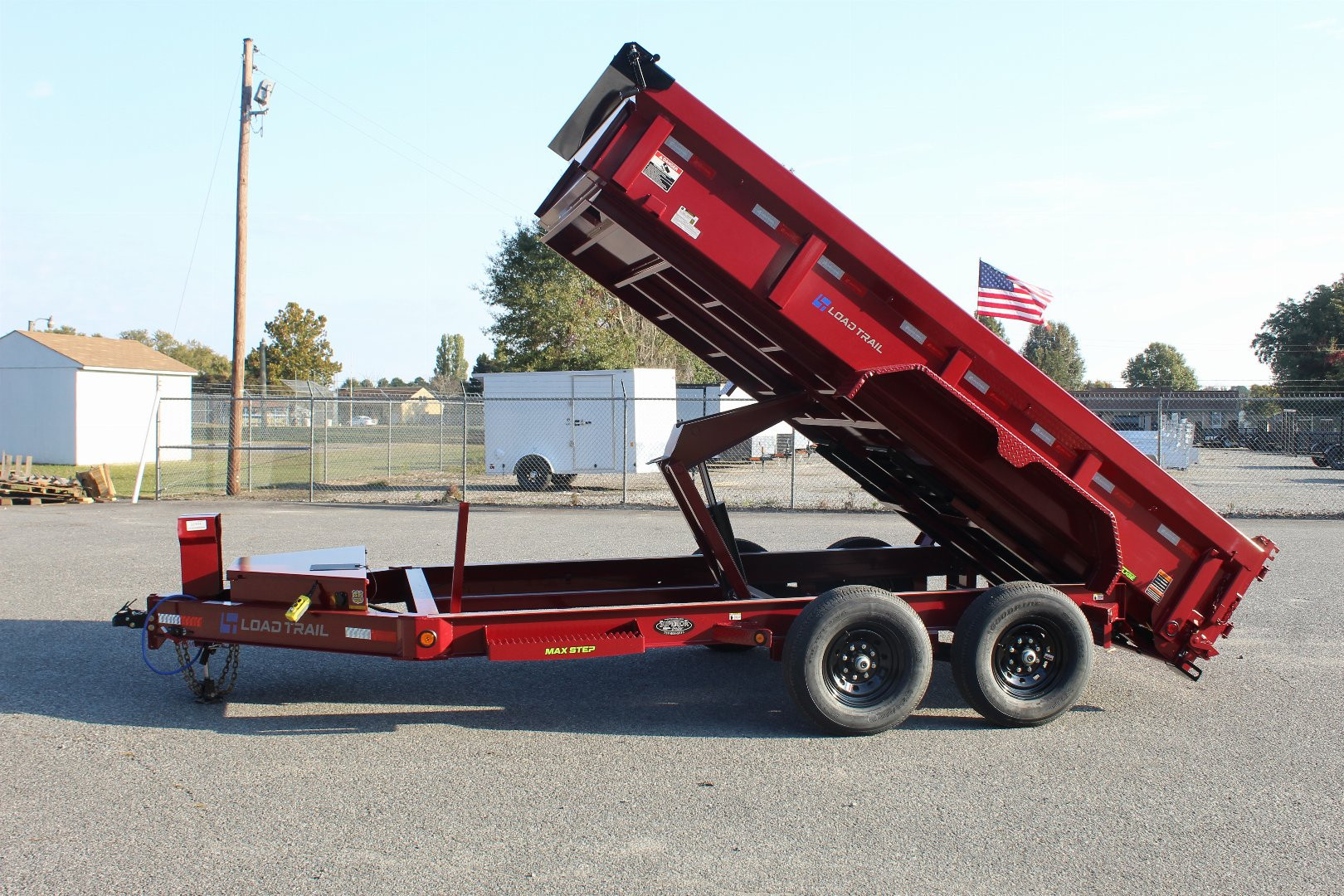 New 2025 Load Trail Low Pro 7X14 14K Dump Trailer