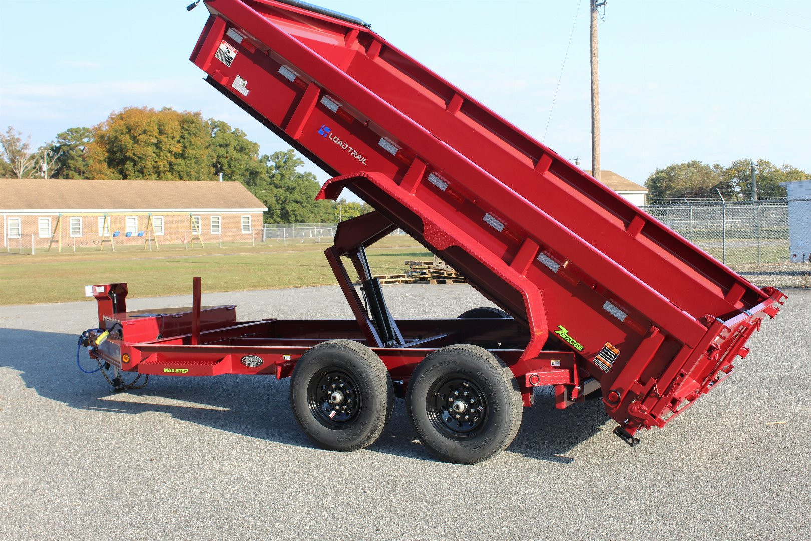 New 2025 Load Trail Low Pro 7X14 14K Dump Trailer