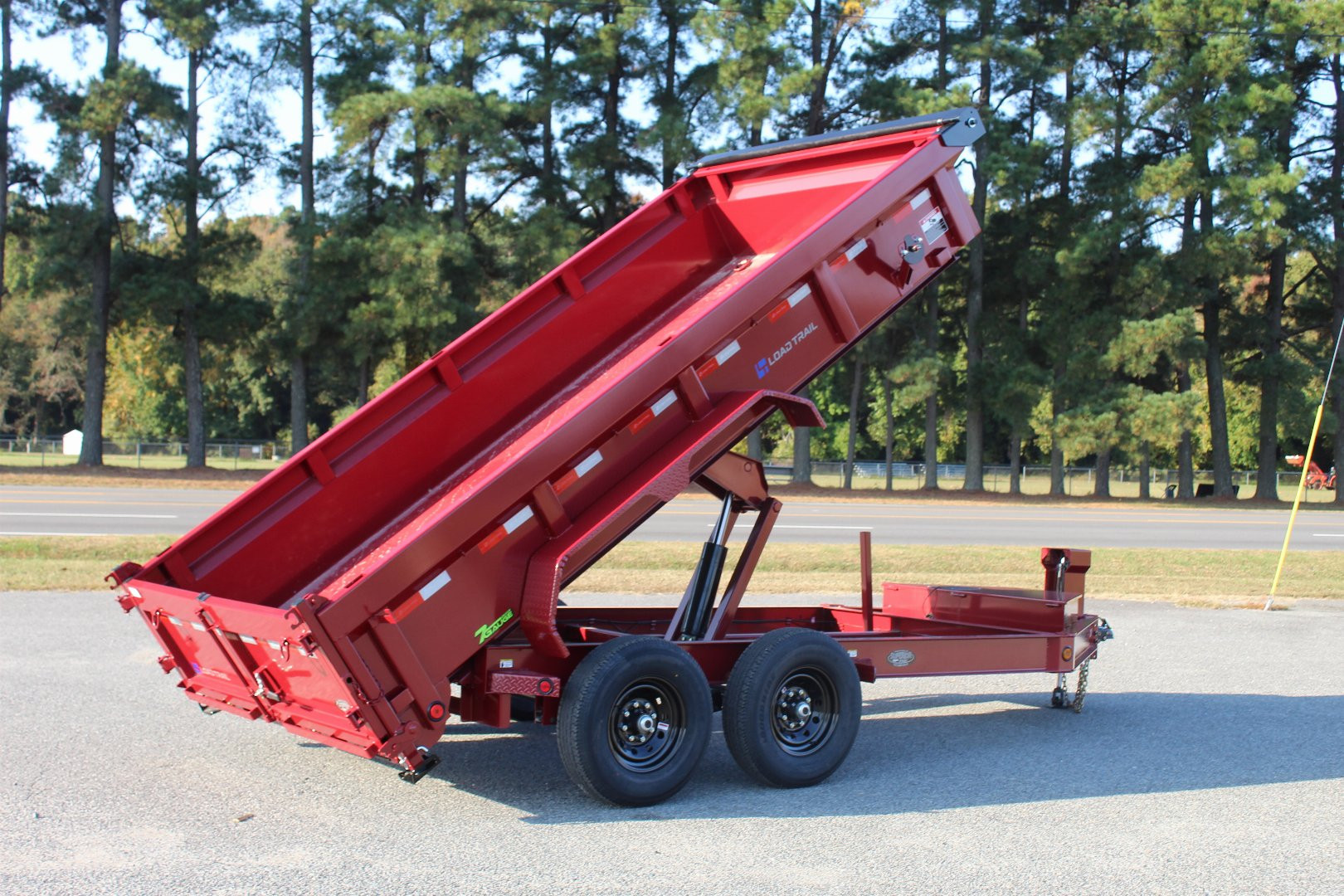 New 2025 Load Trail Low Pro 7X14 14K Dump Trailer