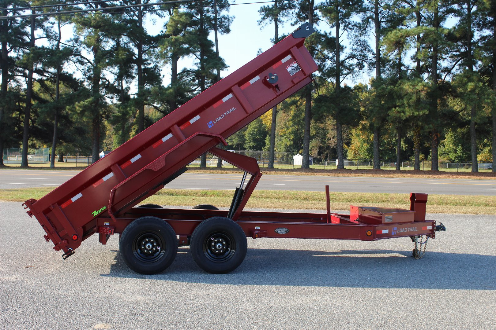 New 2025 Load Trail Low Pro 7X14 14K Dump Trailer