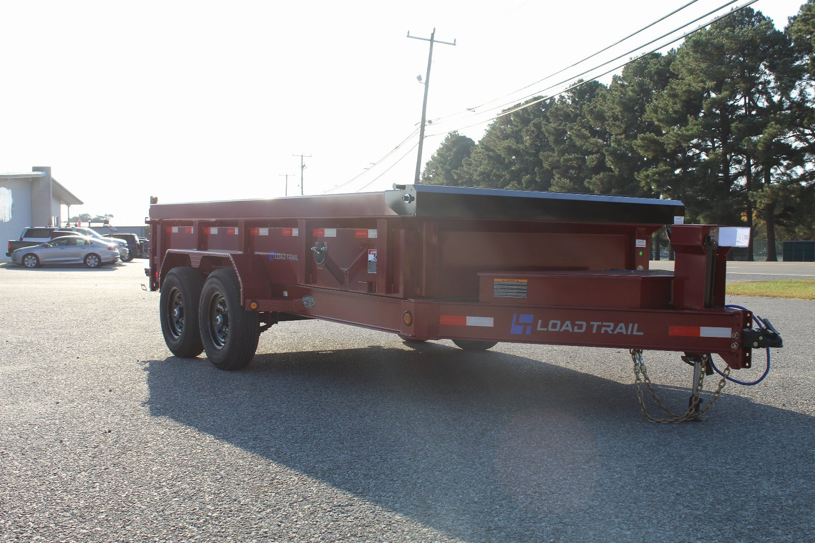 New 2025 Load Trail Low Pro 7X14 14K Dump Trailer