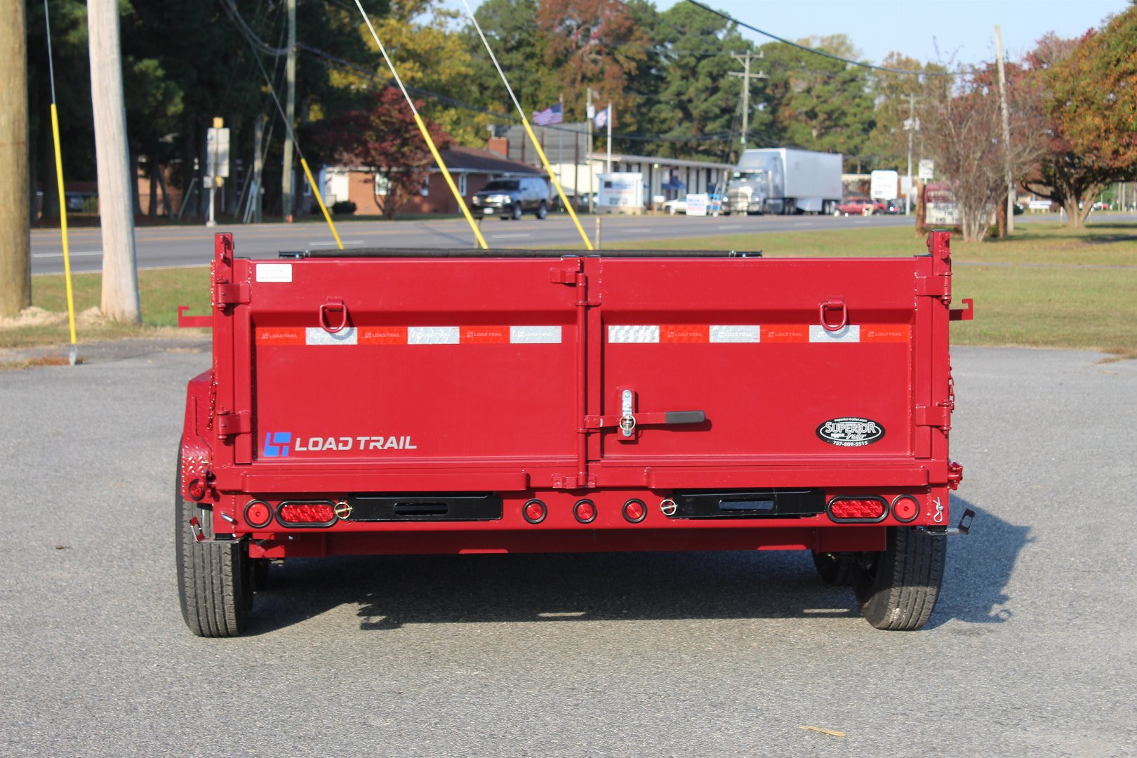 New 2025 Load Trail Low Pro 7X14 14K Dump Trailer