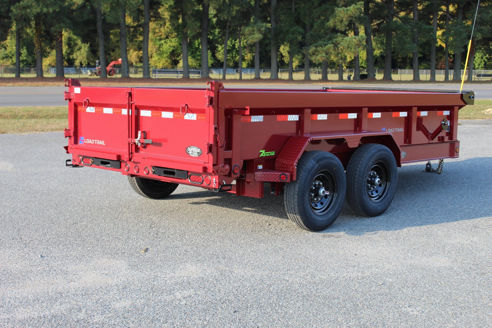 New 2025 Load Trail Low Pro 7X14 14K Dump Trailer