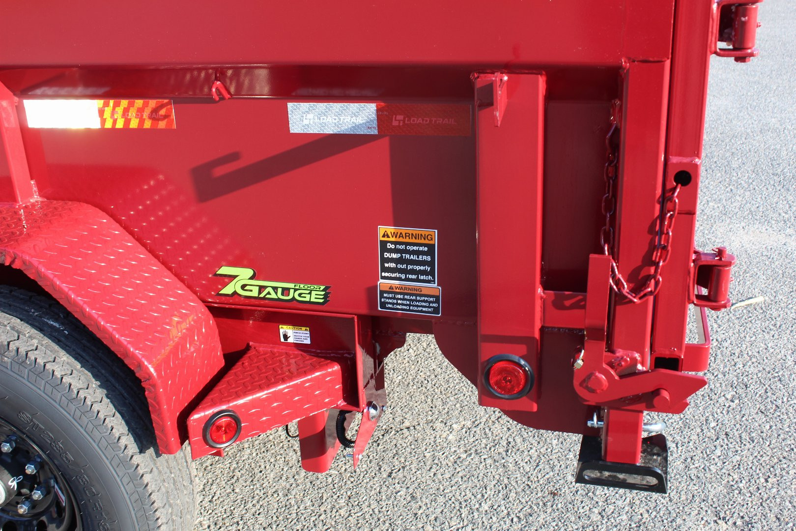 New 2025 Load Trail Low Pro 7X14 14K Dump Trailer