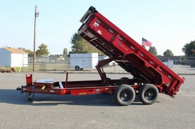 New 2025 Load Trail Low Pro 7X14 14K Dump Trailer