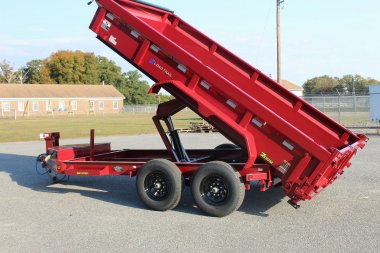 New 2025 Load Trail Low Pro 7X14 14K Dump Trailer