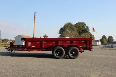 New 2025 Load Trail Low Pro 7X14 14K Dump Trailer